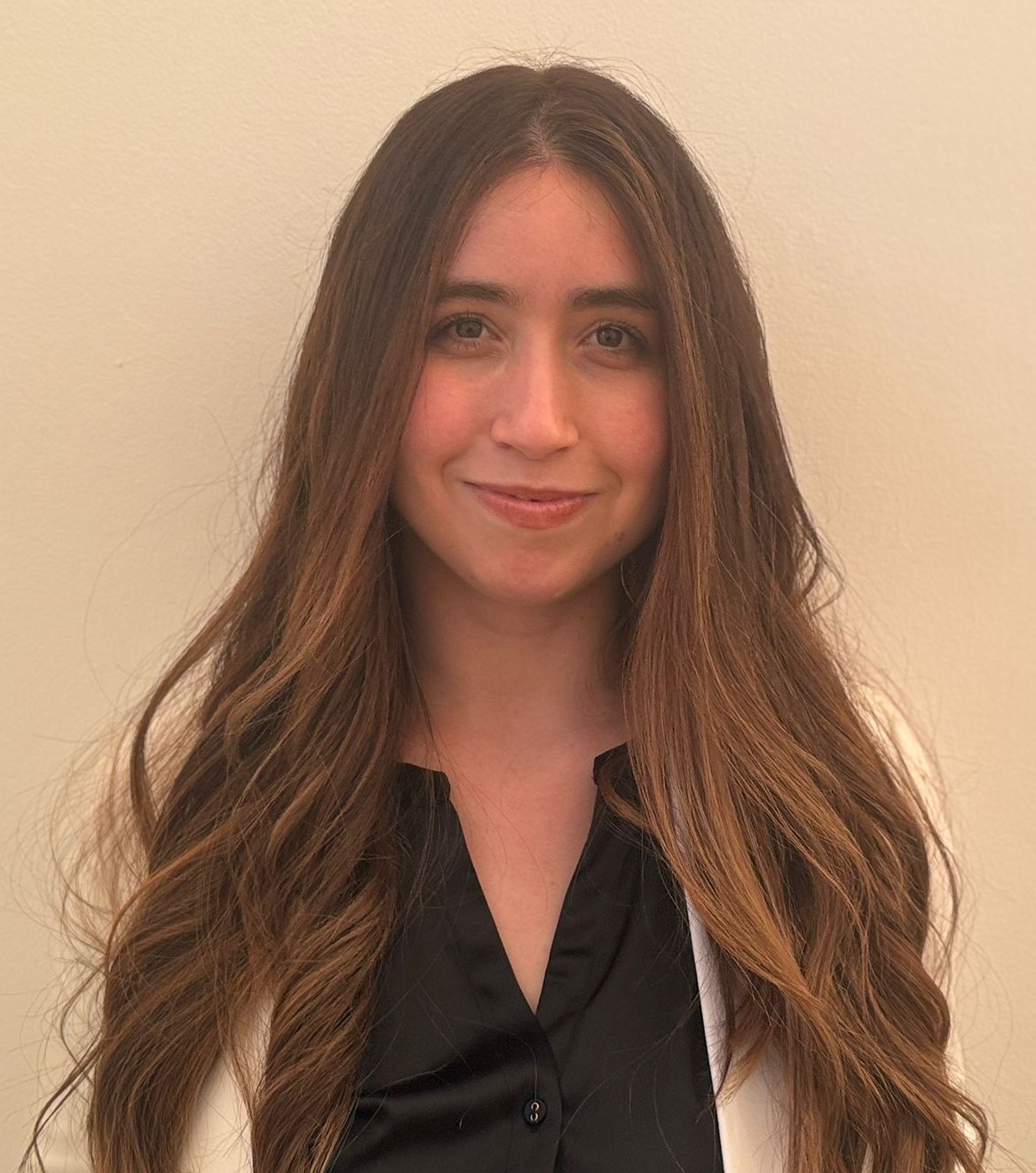Portrait of María facing the camera